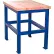 Support d'atelier standard Built-Rite, bord droit « Shop Top », 24" de largeur x 36" de profondeur x 30" de hauteur, noir
