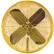 TPI 24 Ventilateur à tête fixe, non oscillant, jaune, HDH24, 1/2 HP, 5 600 CFM