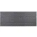 Panneau mural à persiennes Global Industrial™ sans bacs 48 x 19 - Lot de 2
