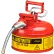 Bidon de sécurité Justrite® Type II - 1 gallon avec tuyau de 5/8 po, 7210120
