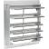 Volet Global Industrial™ pour ventilateur d'extraction de 18 pouces, 21-1/8 pouces de largeur x 21 pouces de hauteur