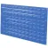 Global Industrial™ 550150BL Louvered Wall Panel w/o Bins, 36"W x 19"H, Blue