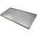 Plateau en plastique moulé par rotation 53 x 41 x 2, gris