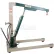 Beech Engineering Premium Hydraulic Floor Crane 3000 Lb. Capacity