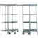 Nexel® Space-Trac, 6 Unit, Chrome High Density Shelving, 36"W x 18"D x 88"H, 12' Length