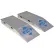 Bluff® AWR82454 Heavy Duty Aluminum Wheel Riser 54 x 24 x 8