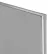 Panneau de séparation en acier - 57 3/4" de largeur x 58" de hauteur (gris)