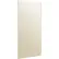 Porte de séparation en acier conforme à la norme ADA - 35-5/8" de largeur x 58" de hauteur (couleur amande)