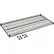 Nexel® S1448B Black Epoxy Wire Shelf 48"W x 14"D