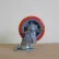 Roulette pivotante en polyuréthane de 8" avec frein 8229-SR-BK pour chariots Little Giant®