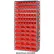 Rayonnages en acier Global Industrial™ - Lot de 72 bacs de rangement en plastique de 4" de hauteur, couleur ivoire - 36 x 12 x 72-13 étagères