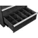 Kit de séparateurs pour tiroir de 10"H de l'armoire à tiroirs modulaire Global Industrial™, 36"W x 24"D, noir