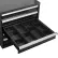 Kit de séparateurs pour tiroir de 5"H de l'armoire à tiroirs modulaire Global Industrial™, 30"W x 27"D, noir