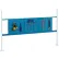 Global Industrial™ 18" & 36" Pegboard Panel Kit, 72"W, Blue