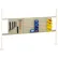 Ensemble panneau perforé Global Industrial™ de 45,7 cm et panneau à persiennes de 91,4 cm, largeur 182,9 cm, beige