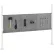 Kit de panneaux perforés Global Industrial™ de 18" et 36", largeur 60", gris