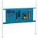 Kit de panneau perforé Global Industrial™ 36", largeur 48", bleu