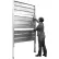 Prairie View Aluminum Retractable Shelving Unit, 48"W x 20"D x 73"H