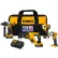 Kit combiné sans fil DeWalt® 20 V MAX XR au lithium-ion comprenant 4 outils, 2 batteries de 5,0 Ah, un chargeur et un sac de chantier