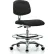 Tabouret Interion® pour salle blanche - Vinyle - Noir