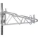 Nexel® Chrome, support de montant réglable pour double étagère, 12"D