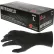 MCR Safety 6062 Nitri Shield Stealth Extra Gloves, 6 MIL, Black, X-Large
