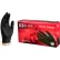 Ammex® BX34 Powder-Free Industrial Grade Nitrile Gloves, Black, 3 MIL, X-Large, 100/Box