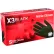 Gants en nitrile sans poudre Ammex® BX34, qualité industrielle, noirs, 3 mil, texturés, taille S