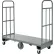 Chariot à plate-forme en acier U-Boat pour allées étroites de Global Industrial™, 60" x 16", capacité de 1 500 lb.
