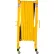 Barrière de sécurité pliable et portable Global Industrial™ équipée de roulettes