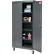 Armoire de rangement mobile Sandusky® à usage intensif, calibre 22, 36" de largeur x 24" de profondeur x 78" de hauteur, couleur charbon