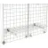 Global Industrial™ : étagères en fil métallique 36" x 12" avec supports, lot de 3