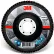 Disque à lamelles 3M™ 769F, 05903, T27, 4 1/2" x 7/8 in, grain 40+ YF, 10 par carton - Quantité par emballage : 10