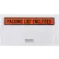 Enveloppes à rabat Global Industrial™, mention « Liste de colisage jointe », 5-1/2" de largeur x 10" de longueur, orange, lot de 1 000