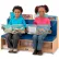 Jonti-Craft® Literacy Couch - Blue