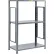 Little Giant® : étagère en acier réglable à 3 tablettes, très résistante, 36" de largeur x 24" de profondeur x 72" de hauteur