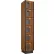 Armoire à casiers en bois Global Industrial™ à 6 niveaux et 6 portes, 12" de largeur x 15" de profondeur x 76" de hauteur, couleur cerisier, montée