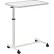 Table de chevet robuste Global Industrial™ avec piètement en H, plateau en stratifié blanc