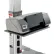 Plateau d'imprimante Global Industrial™ pour bureau mobile assis-debout avec emplacement pour tablette
