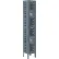Armoire ventilée Global Industrial™ Infinity® à 2 niveaux et 2 portes, 12" de largeur x 18" de profondeur x 78" de hauteur, montée