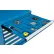 Kit de séparateurs pour tiroir de 3"H de l'armoire à tiroirs modulaire Global Industrial™, 30"W x 27"D, bleu