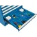 Kit de séparateurs pour tiroir de 4"H de l'armoire à tiroirs modulaire Global Industrial™, 30"W x 27"D, bleu