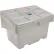 Global Industrial™ Lockable Outdoor Storage Container, 48"Lx33"Wx34"H, 18.5 Cu. Ft., Light Gray