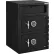 Global Industrial™ B-Rate Depository Safe Front Loading, 2 Doors, Digital Lock, 20"Wx20"Dx30"H