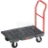 Rubbermaid® FG440300BLA Plastic Deck Platform Truck 36 x 24 1000 Lb. Capacity