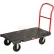 Rubbermaid® FG443600BLA Plastic Deck Platform Truck 48 x 24 2000 Lb. Capacity