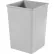 Sac poubelle rigide en plastique Rubbermaid® pour poubelle Rubbermaid® Plaza, gris