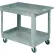 Chariot utilitaire Global Industrial™ avec 2 étagères et roulettes de 5", capacité de 500 lb, 40" de longueur x 26" de largeur x 33" de hauteur