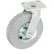 Roulette pivotante Global Industrial™ avec roue entièrement pneumatique de 8 pouces, capacité de charge de 300 lb