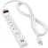 Multiprise avec protection contre les surtensions Global Industrial™, avec ports USB, 5 + 1 prises, 15 A, 900 joules, cordon de 6'
